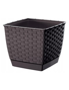 Ghiveci de flori, Prosperplast, Ratolla, patrat, 3.8 L,...