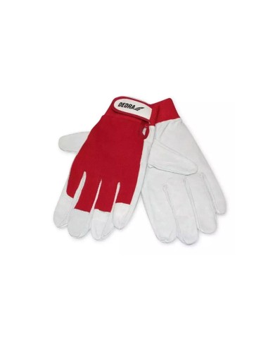 Manusi piele/poliester marimea 10, Dedra