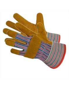 Manusi piele protectie, model dungi, marimea 10, ART.MAS