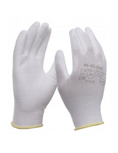 Manusi pentru lucru, Richmann, poliuretan, marimea XXL, alb