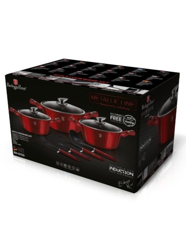 Set oale si cratite marmorate, 10 piese, din...