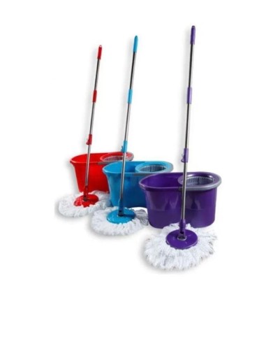 Set Mop rotativ si galeata 9 L cu centrifuga de...