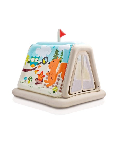 Cort gonflabil pentru copii, Animal Trails, Intex, 127x112x116 cm,  3-6 ani, 48634