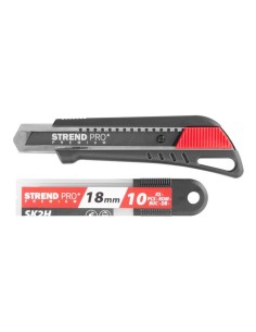 Cutter, blocare automata, 18 mm, cu 10 lame de rezerva,...