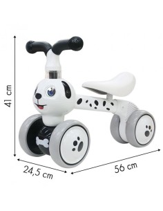 Tricicleta fara pedale, Catelus dalmatian, Ecotoys, Dog... 2
