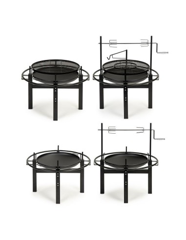 Gratar de gradina sau camping, 5 in 1 mare, pe...