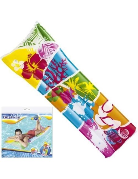 Saltea de apa gonflabila, model floral, 69x183 cm, Bestway