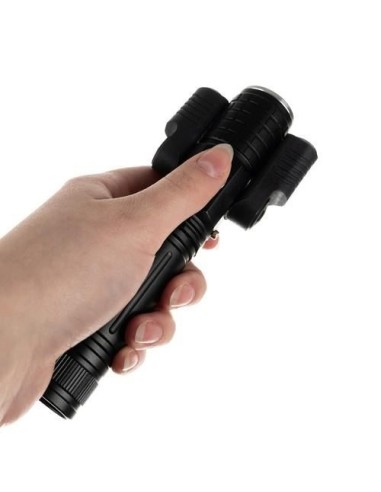 Lanterna aluminiu, LED T6 + CREE, 300 lm, zoom,...