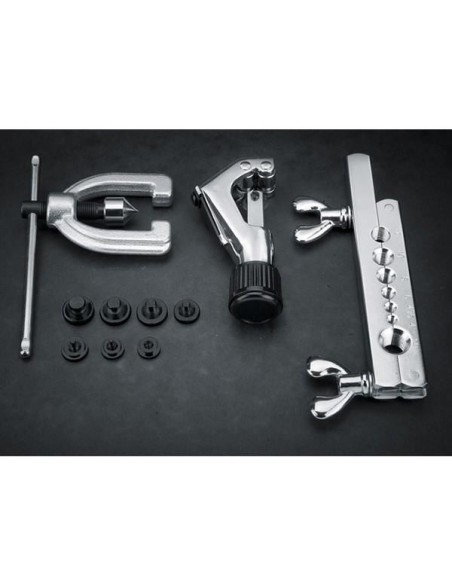 Taietor tevi cupru, set 10 piese, aluminiu, NEO