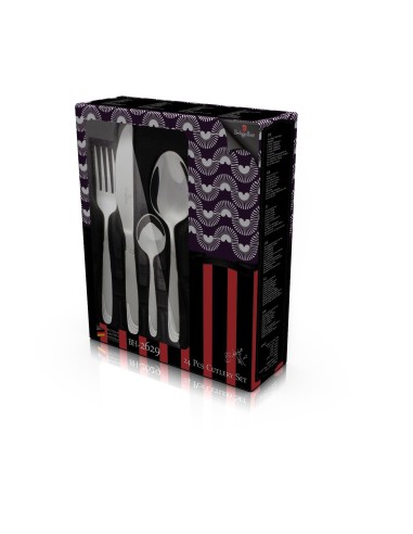 Set de tacamuri inox, 24 piese, Berlinger Haus...
