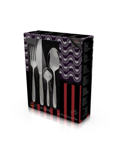 Set de tacamuri inox, 24 piese, Berlinger Haus Premium, BH 2629