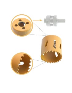 Carota bimetal pentru gaurit otel, aluminiu, plastic,... 2