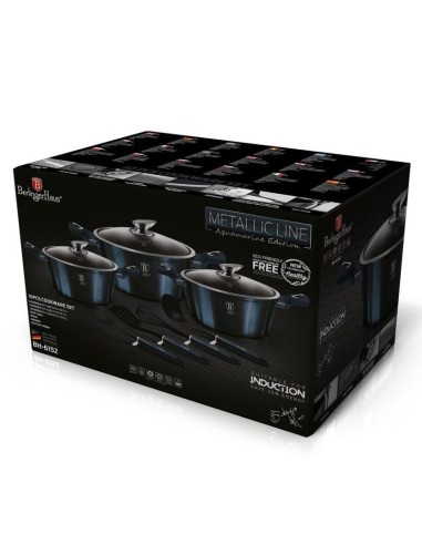 Set oale si cratite marmorate, 10 piese, din...