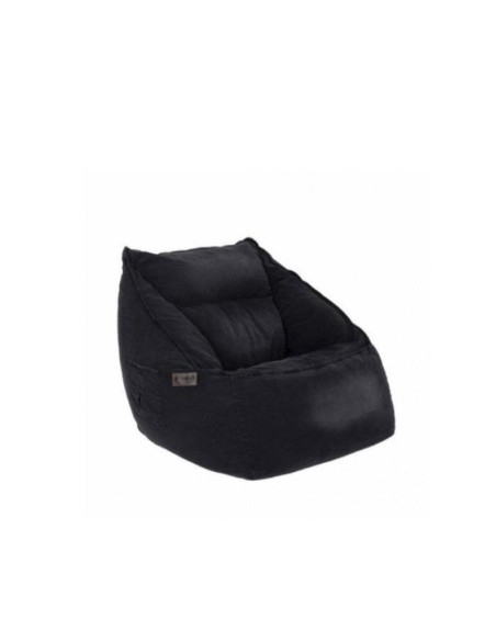 Fotoliu tip para, Big Jean Bean Bag, textil tip jolly jeans umplut cu perle polistiren, albastru