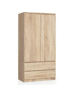 Dulap, placa laminata, 2 sertare, 4 rafturi, 1 suport...