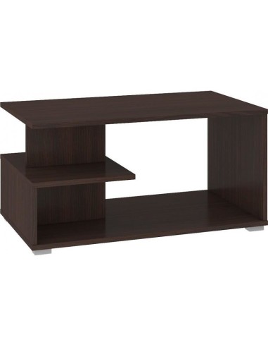 Masa de cafea, placa laminata, wenge, 90x51x45 cm