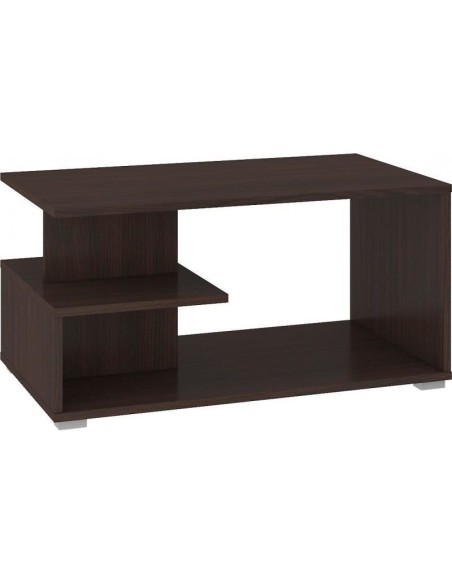 Masa de cafea, placa laminata, wenge, 90x51x45 cm
