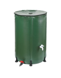 Rezervor 380 L pentru apa de ploaie cu robinet, pliabil