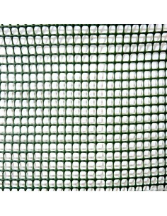 Plasa pentru gard, plastic, 300 g/m2, verde, 10x10 mm,... 2
