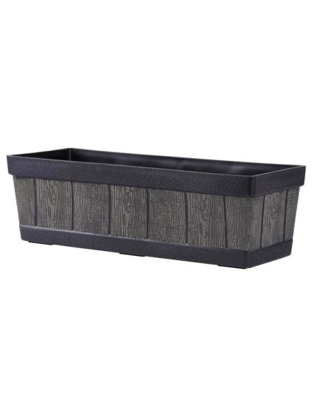 Jardiniera Woodeff, PP natural 46x14x17 cm