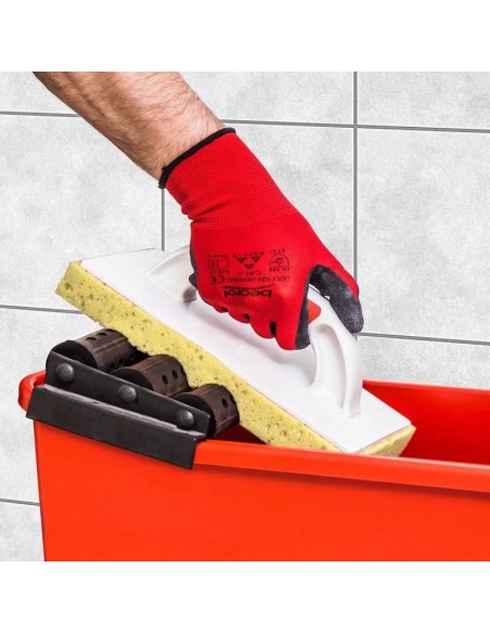 Set galeata pentru aplicare si spalare chit de rosturi, 2 x drisca, 20 L