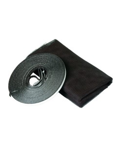 Plasa tantari, muste si alte insecte, neagra, 100x130 cm,...