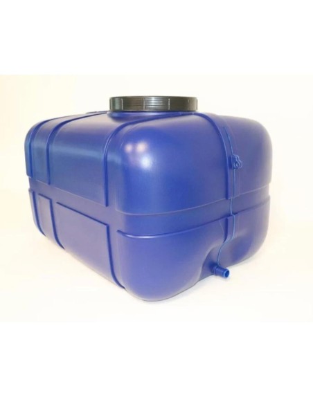 Rezervor pentru depozitare din plastic, cu robinet, 160Litri, 80x52x49 cm, Sterk