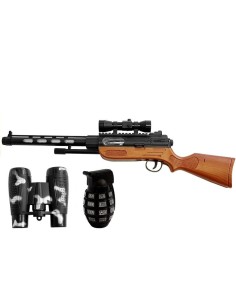 Set pusca cu luneta pentru copii, cu grenada si binoclu,...