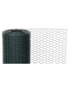 Gard plasa rabitz, pvc, verde, 13 mm, 0.9 mm, inaltime 0.5 m