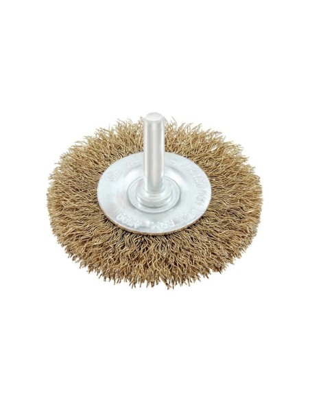 Perie sarma alama, circulara, cu tija, 100 mm, Beorol