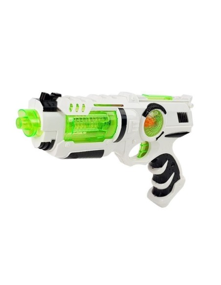 Set de joaca SF pentru copii, pistol laser, sabie laser si accesorii gardianul galaxiei, LeanToys, 7094