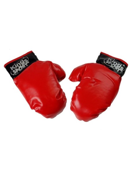 Set de box pentru copii, cu manusi si centura, LeanToys, 7122