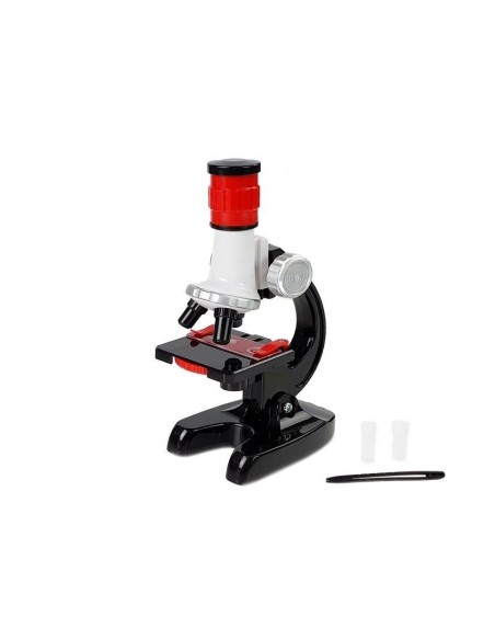 Set microscop stiintific de jucarie, cu accesorii pentru copii, 1200X, LeanToys, 7176