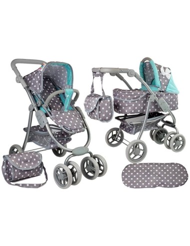 Carucior pentru papusi 2 in 1, LeanToys, 7705,...