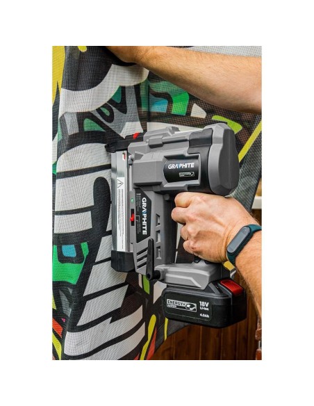 Capsator 2 in 1, 18 V Li-ion (acumulator neinclus), GA 18, Graphite Energy