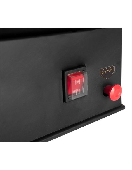 Incalzitor pe gaz, 18V, Li-ion (acumulator neinclus), aprindere piezo, 15 kw, 320 m3/h, Graphite Energy