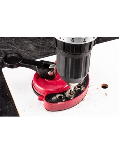 Ghidaj cu ventuza, cu 7 carote diamantate, 4-12 mm, Verto 2