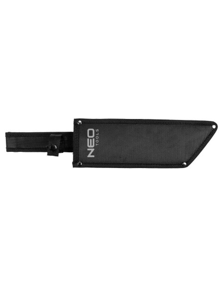 Maceta, inox, maner TPR+PP, model Survival, cu teaca, 40 cm, NEO