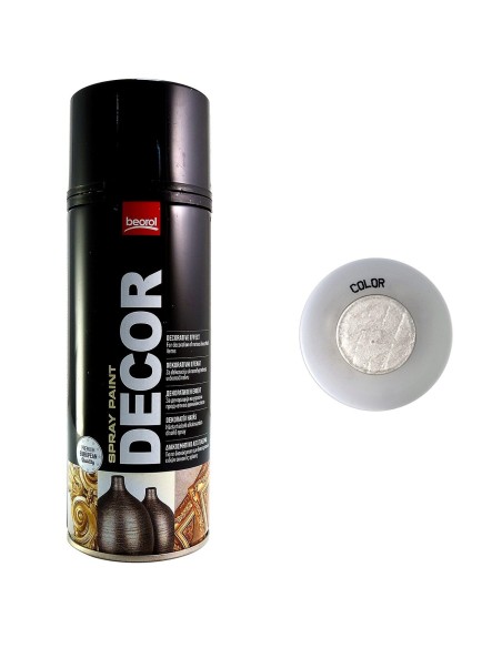 Vopsea spray acrilic Deco Silver, Argintiu 400ml