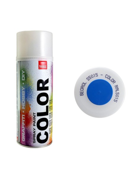 Vopsea spray acrilic albastru Cielo RAL5015 400ml