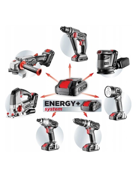Fierastrau tip sabie cu acumulator 2 Ah, incarcator 18 V Li-ion, Graphite Energy