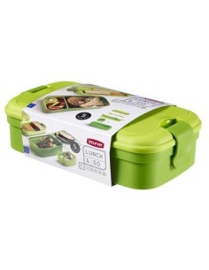 Cutie/caserola alimente, plastic, etansa, cu tacamuri,... 2