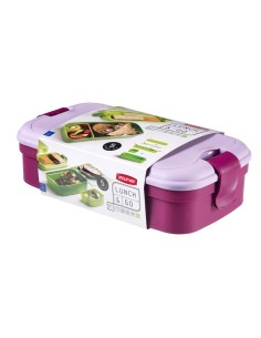 Cutie/caserola alimente, plastic, etansa, cu tacamuri,... 2