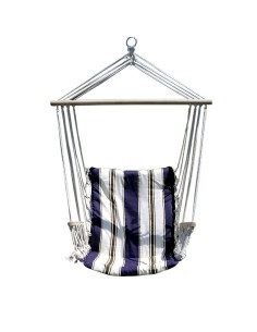 Hamac tip scaun, albastru, max 150 kg, 100x50 cm, Craig