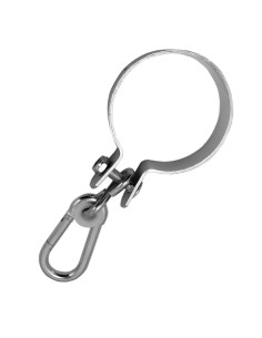 Carabina pentru leagan, cu sistem de prindere rotund, 100 mm