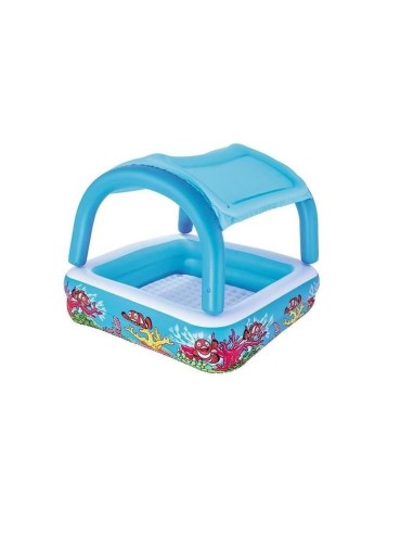 Piscina gonflabila pentru copii, patrata, cu...