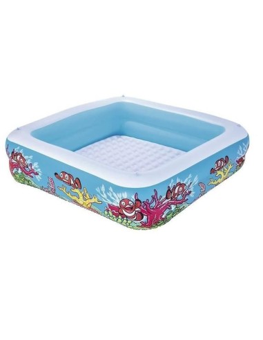 Piscina gonflabila pentru copii, patrata, cu...