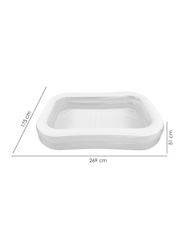 Piscina gonflabila, dreptunghiulara, 269x175x51...