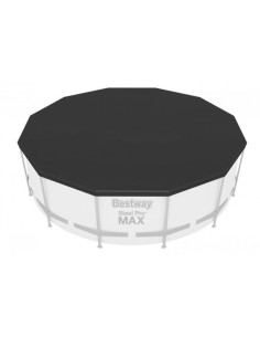 Prelata acoperire piscina, PVC, neagra, 366 cm, Bestway 2