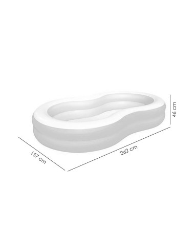 Piscina gonflabila, 262x157x46 cm, Bestway Big...